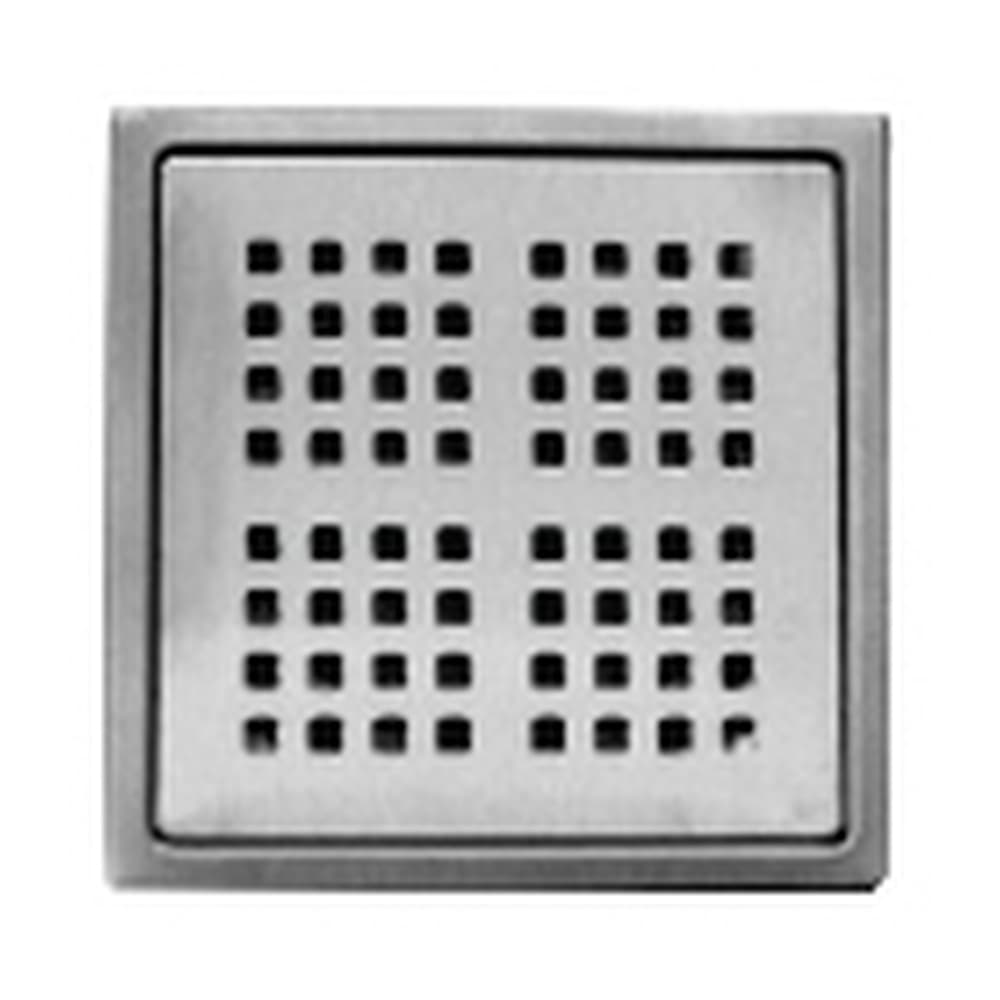 Grating Matt Finish Square | Size: 6" | Material: Stainless Steel 304 | Matt Finish | Offers Modern Floor Drain Appearance