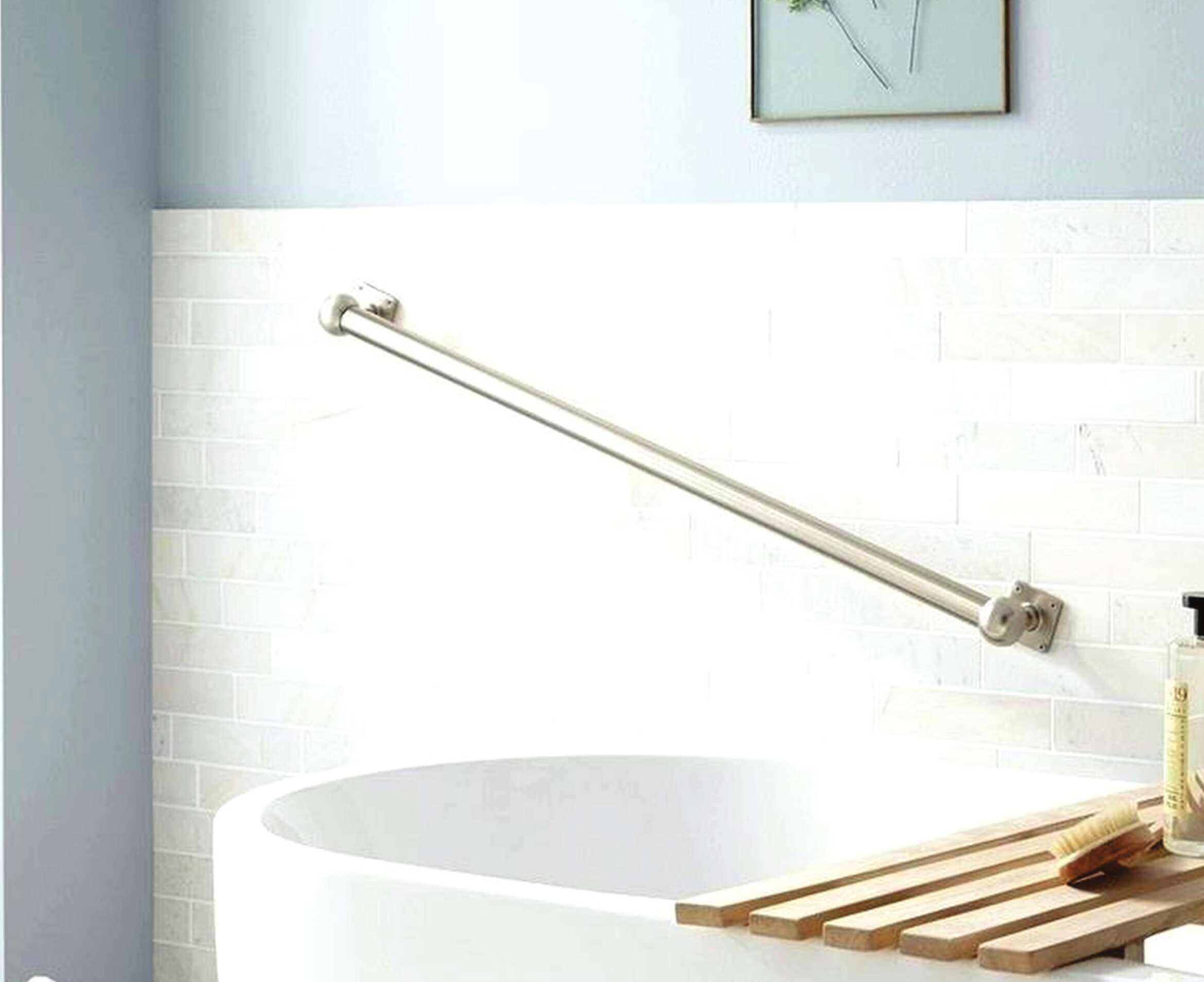 Grab Bar Size: 12" | Heavy Duty Safety Support Bar | Provides Stable Grip For Safe Movement