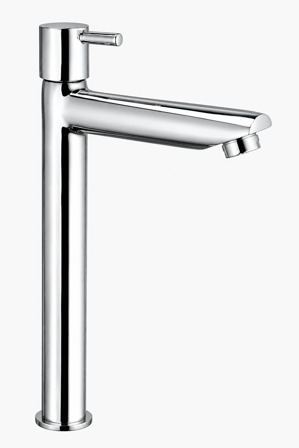 Pillar Cock Tall | Size: 12" | Chrome Finish | Ideal Height For Counter Top And Vessel Basins