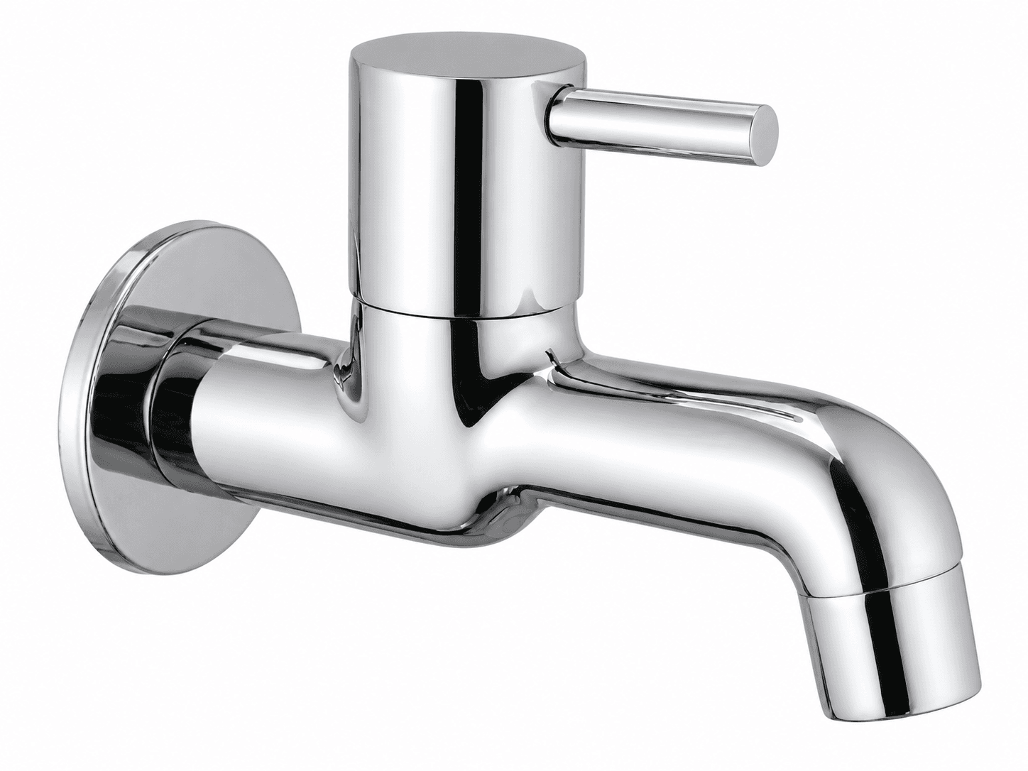 Bib Cock Long (Cold Water Only) | Extended Body With Chrome Finish