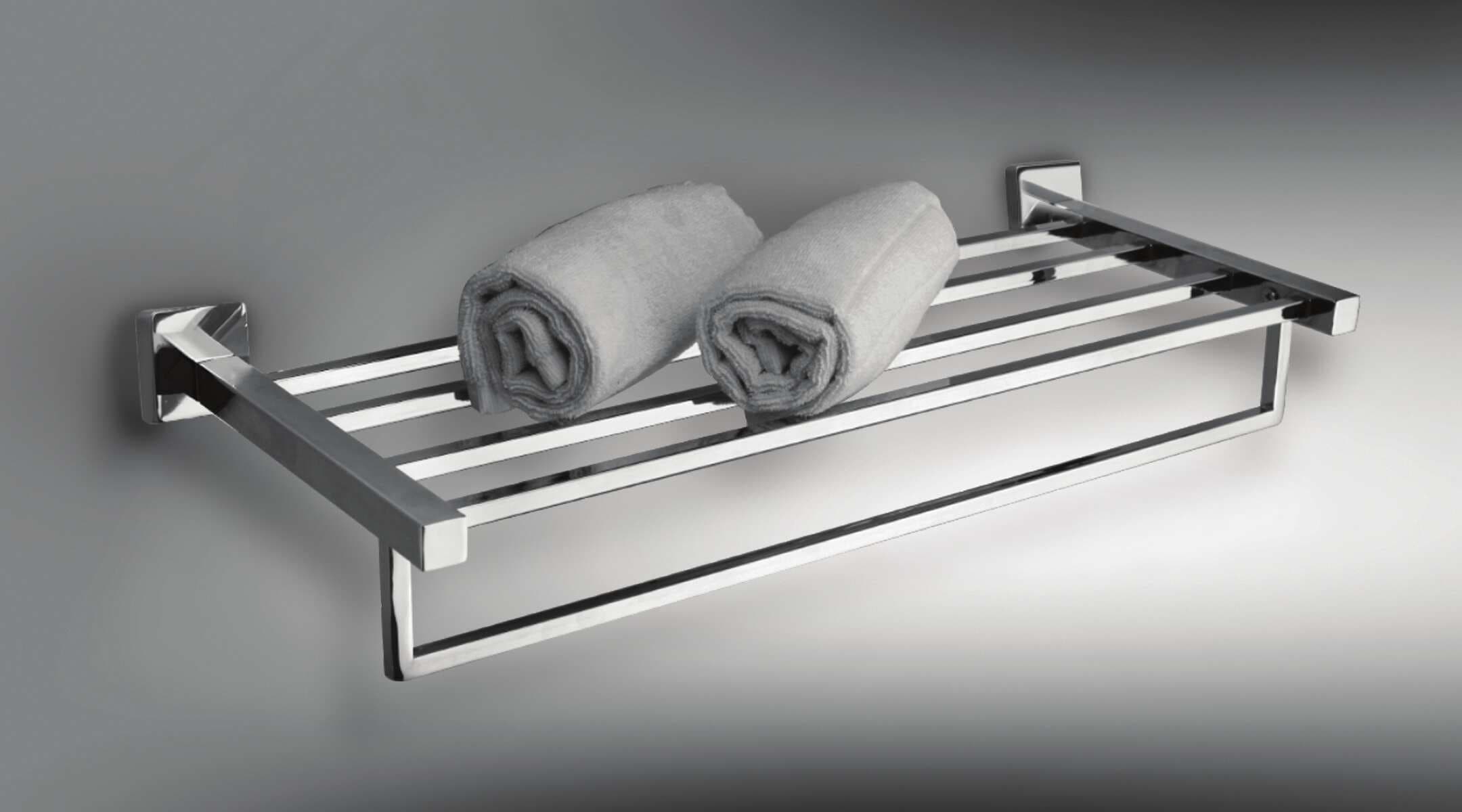 Towel Rack 18" | Chrome Finish