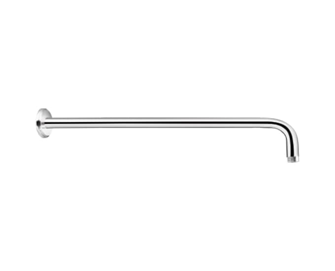 Overhead Shower Arm Round 450 mm (18") With Wall Flange | Chrome Finish