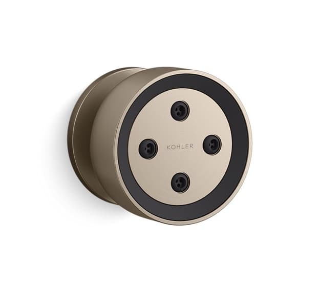 Statement™ Round Body Jet 54 x 70 mm | Deep Massage Spray | Chrome Finish