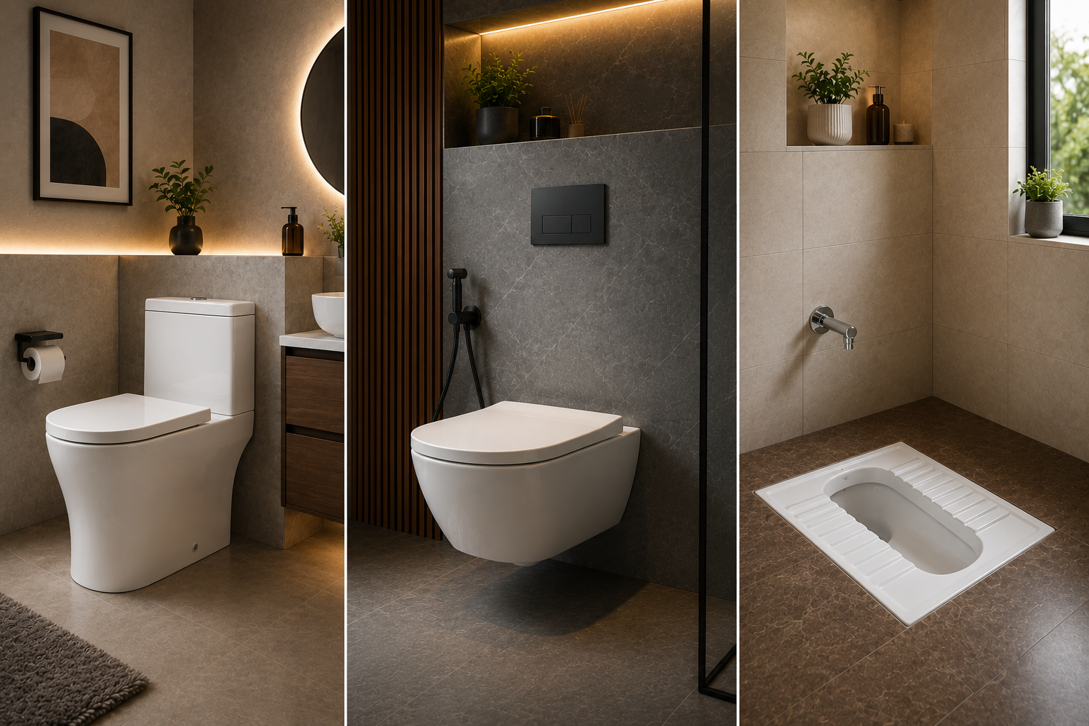 Toilets